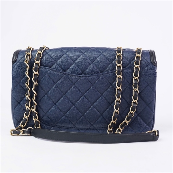 Túi Chanel Caviar xanh đậm (22642178) sz25 (HN) KG+