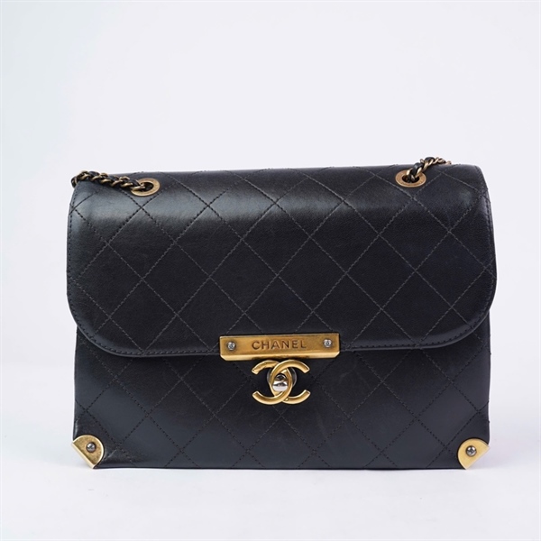 Túi Chanel đeo chéo đen (23212179) sz25 (HN) KG+