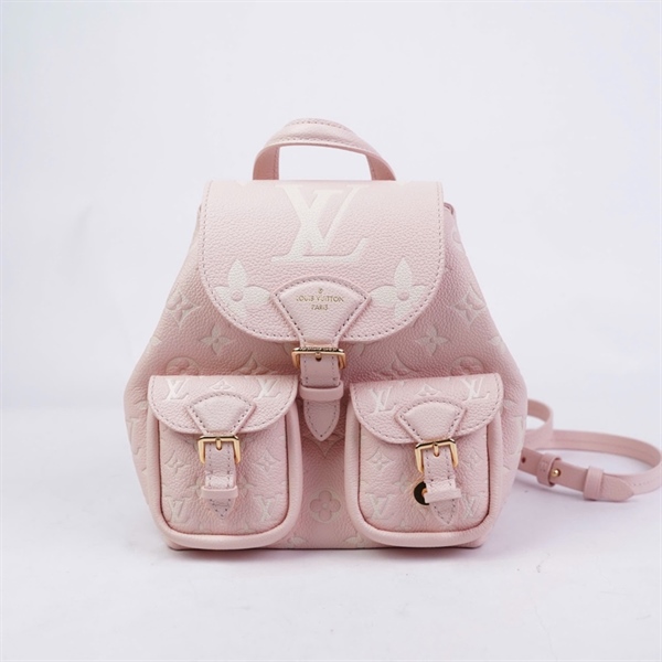 Balo LV hồng in hoa KG+