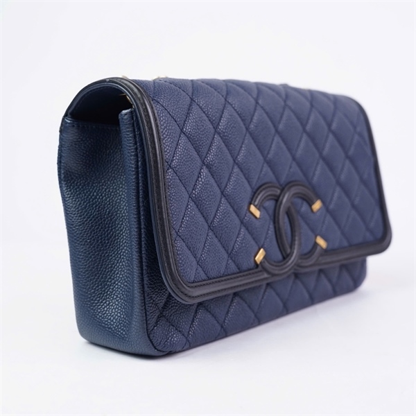 Túi Chanel Caviar xanh đậm (22642178) sz25 (HN) KG+