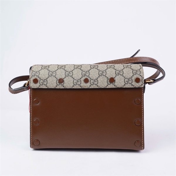 Túi GG đeo chéo xám logo trái tim (637048-001998) sz20 (BMC) KG+