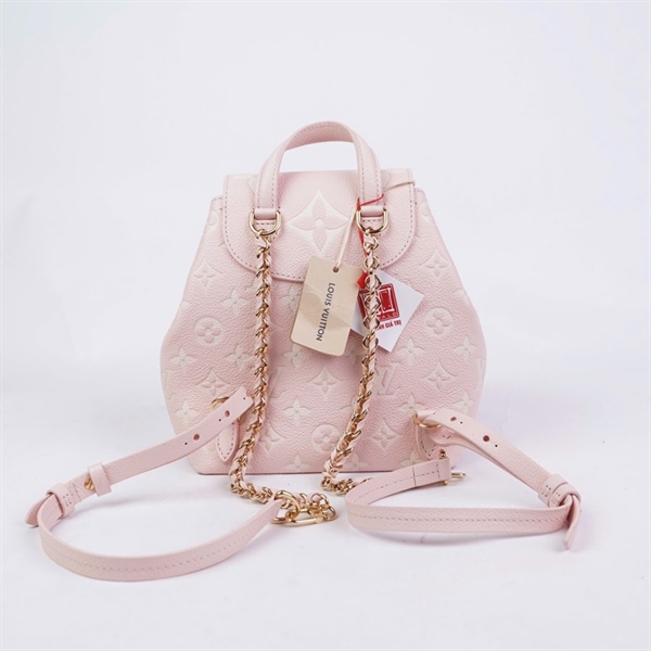 Balo LV hồng in hoa KG+