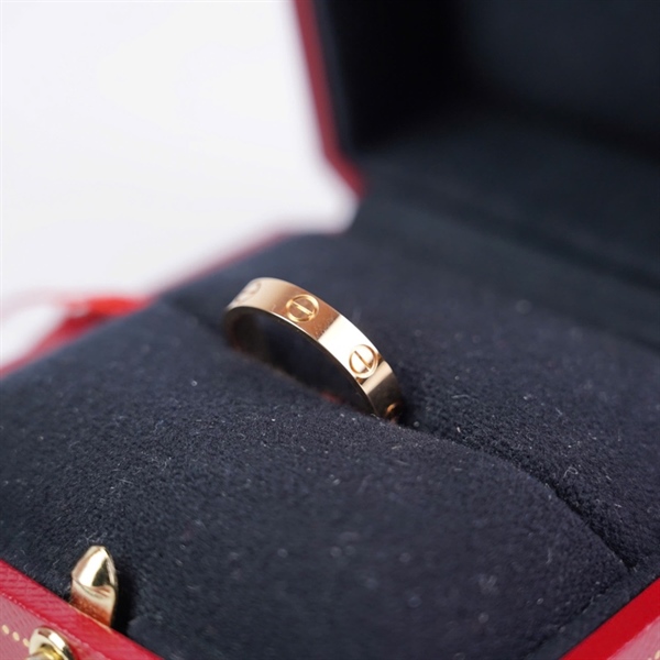 Nhẫn Carier love vàng (222AKE) sz52 (LN) KG+