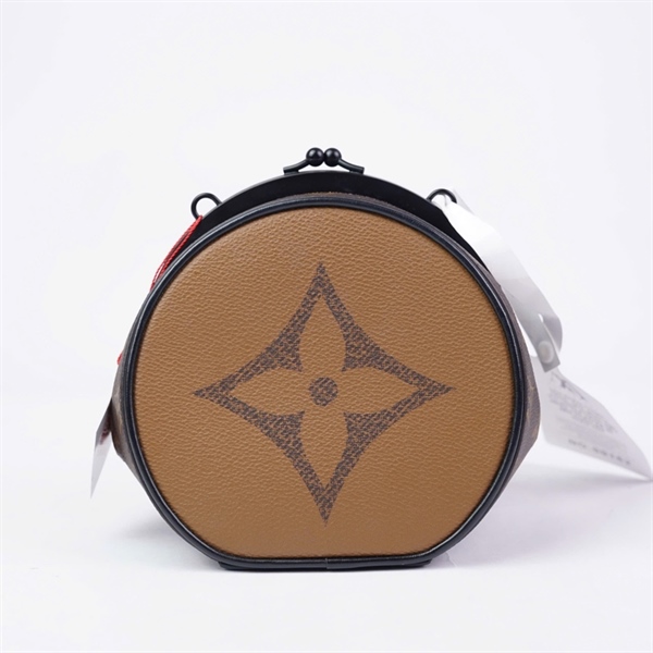 Túi LV đeo chéo tròn hoa nâu (FO1240) sz12 (A-T) KG+