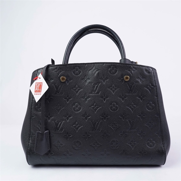 Túi LV Montaigne hoa đen (SP2116) sz29 (A-T) KG+