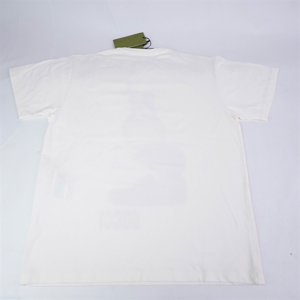 Áo thun GG trắng in hình (LN) KG+