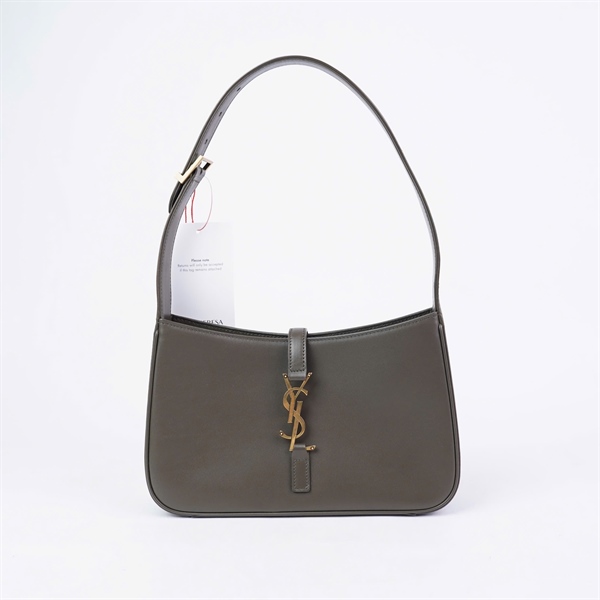 Túi YSL kẹp nách xanh xám (GNR657228-0529) (LN) KG+