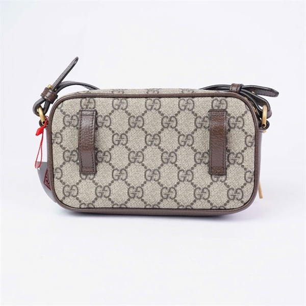 Túi GG đeo chéo xám (722557-2184) sz19 KG+