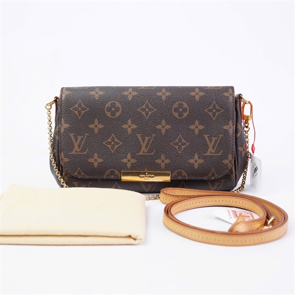 Túi LV Favorite hoa nâu (FL1163) sz21 (BMC) KG+