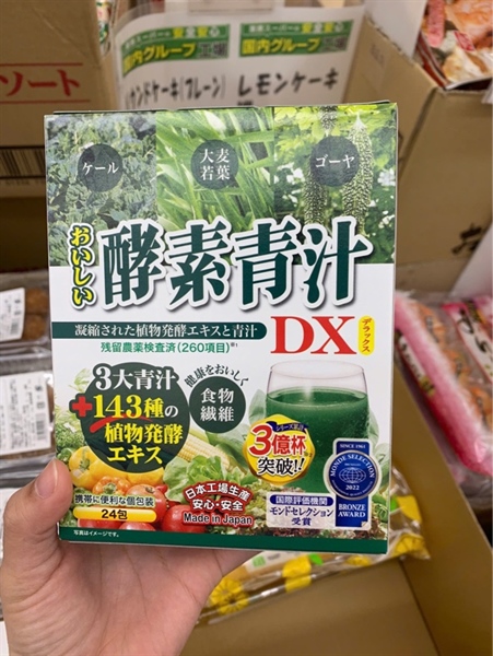 Bột rau xanh 24g nội địa Nhật