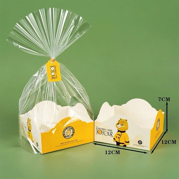 Túi đựng đế vuông thành thấp 12cm (100 cái)