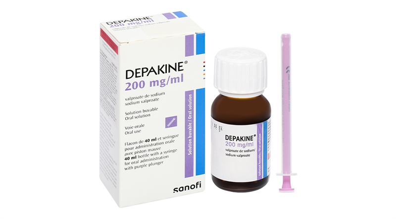 Dung dịch Depakine 200mg/ml Sanofi điều trị động kinh ( Lọ 40ml)