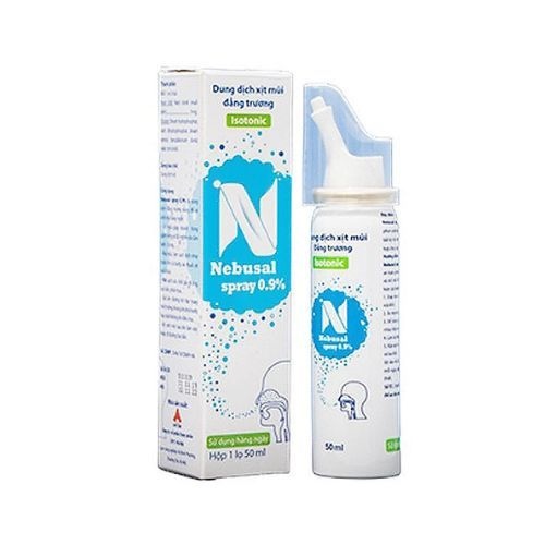 DD xịt mũi Nebusal Spray đẳng trương 0,9% (Hộp 1 lọ 50ml) - CPC1 Hà Nội