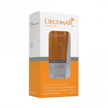 Decumar advanced 100g (Gel rửa mặt giảm nhờn cho da mụn ) - CVI
