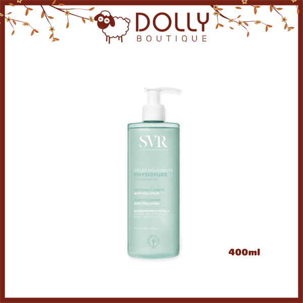 Gel Rửa Mặt Cho Da Nhạy Cảm SVR Physiopure Gelee Moussante 400ml