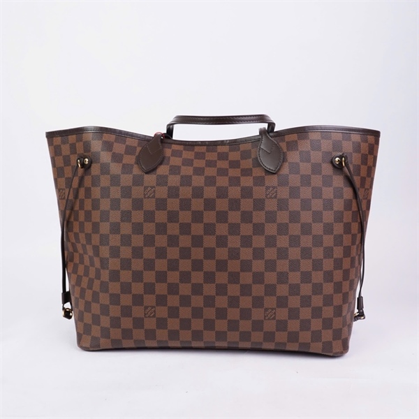 Túi LV Neverfull ô vuông nâu kèm ví sz55 (HC) +