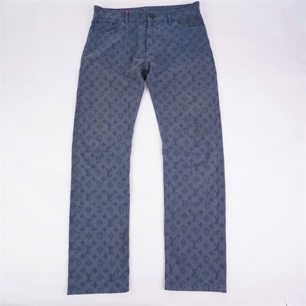 Quần LV xám in hoa (BQ) KG+