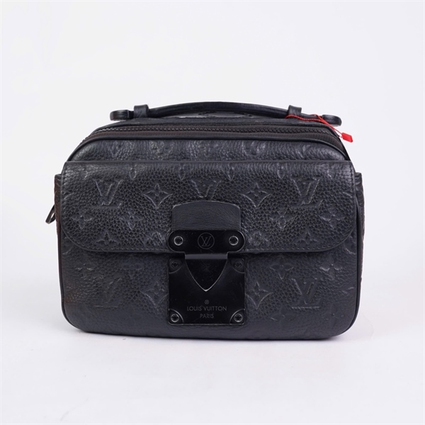 Túi LV đeo chéo hoa đen sz24 KG+