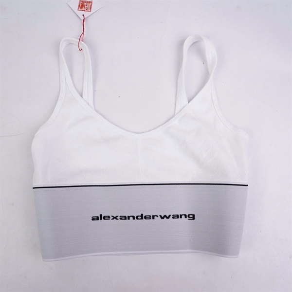 Áo thun Alexander Wang croptop trắng (BQ) KG+