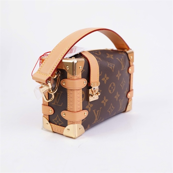 Túi LV solf Trunk hoa nâu 2strap sz19 KG+