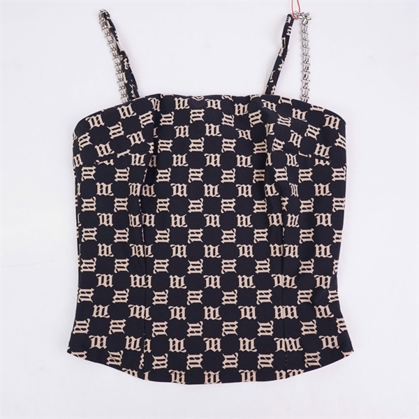 Áo thun MISBHV croptop đen in chữ (BQ) KG+