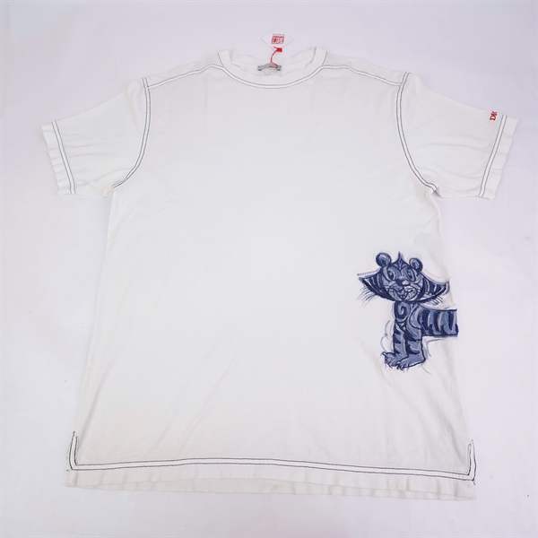 Áo thun Dior trắng in hình chuột (BQ) KG+