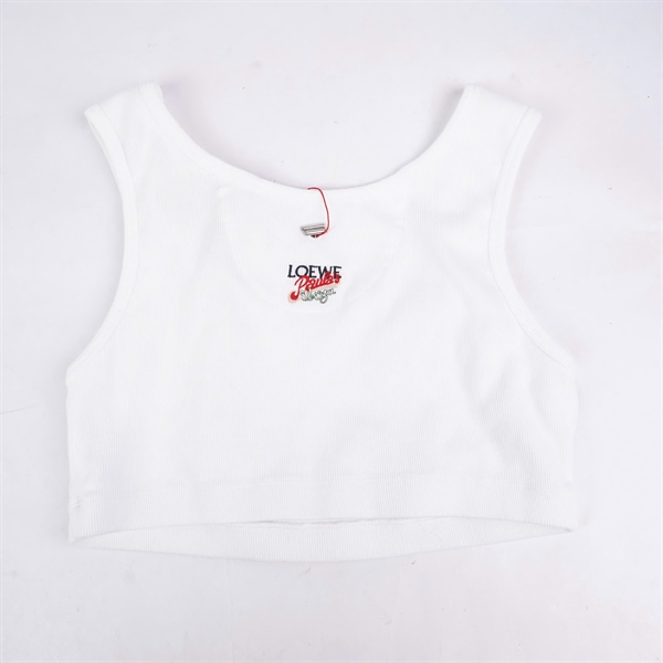 Áo thun Loewe croptop trắng (BQ) KG+