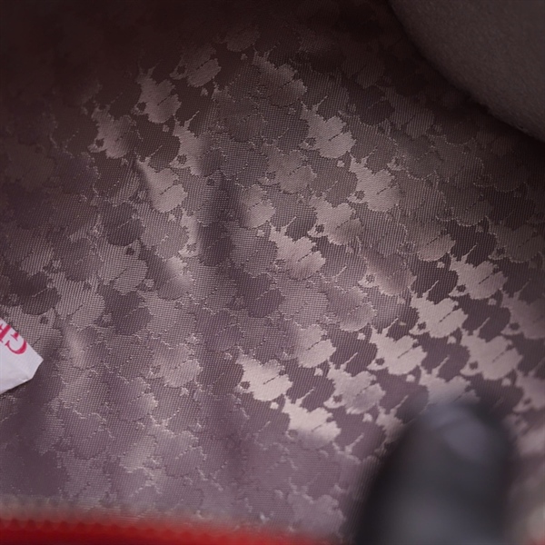 Túi Karl Lagerfeld trống đỏ chữ trắng kèm ví sz20 KG+