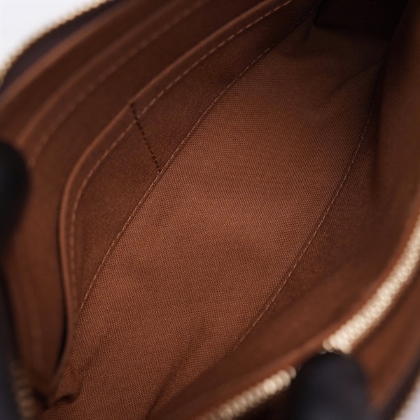 Túi LV kẹp nách hoa nâu 2strap sz23 KG+