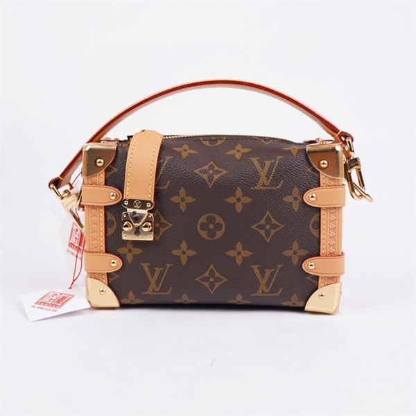 Túi LV solf Trunk hoa nâu 2strap sz19 KG+