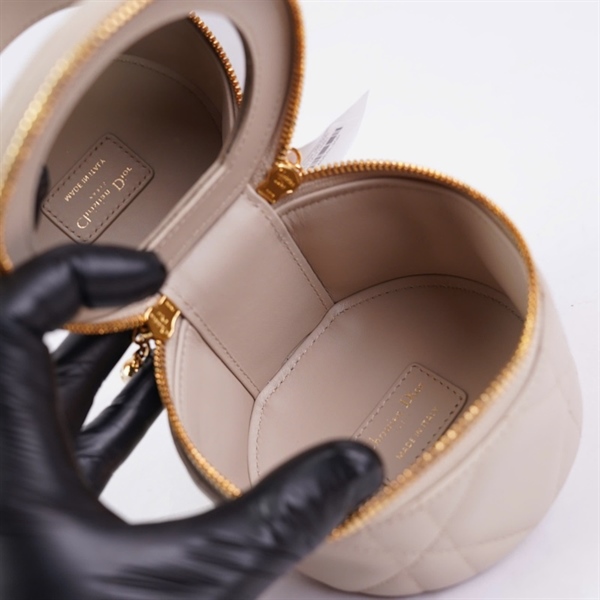 Túi Dior cốp nude (56-MA-1204) sz11 (A-T) KG+