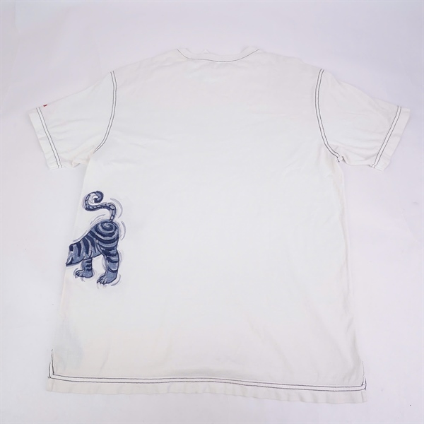 Áo thun Dior trắng in hình chuột (BQ) KG+