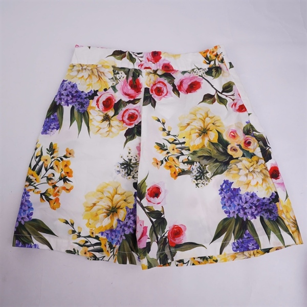 Váy D&G trắng in hoa (BQ) KG+