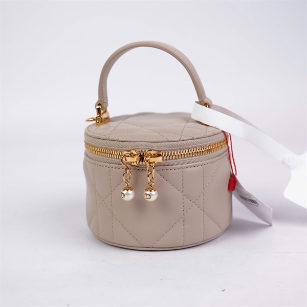 Túi Dior cốp nude (56-MA-1204) sz11 (A-T) KG+