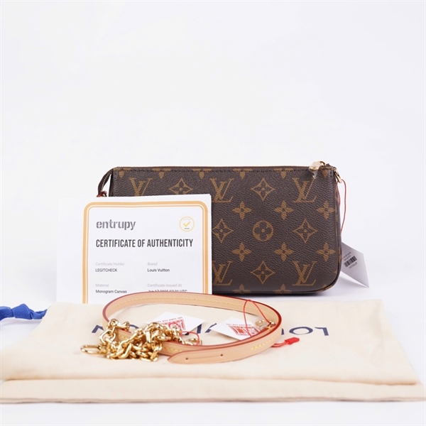 Túi LV kẹp nách hoa nâu 2strap sz23 KG+