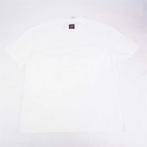 Áo thun LV trắng in chữ (BQ) KG+