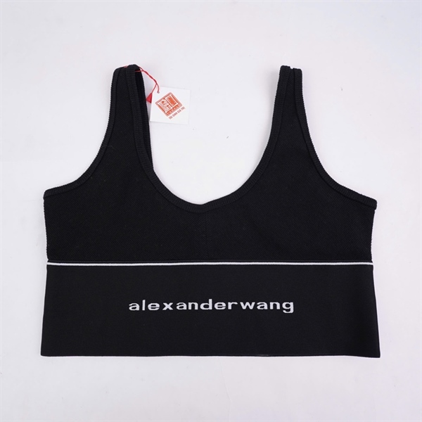 Áo thun Alexander Wang croptop đen (BQ) KG+
