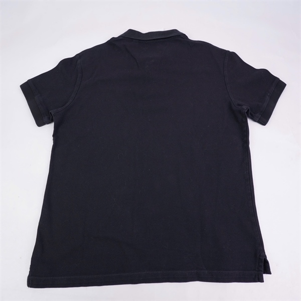 Áo thun BBR đen cổ kẻ sọc (BQ) KG+