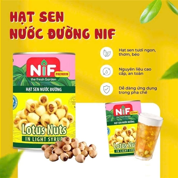 Hạt Sen NIF 560g