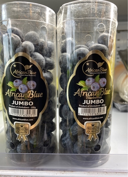 Việt Quất Ống Jumbo African Blue - 200g