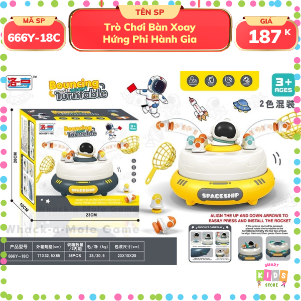 Trò Chơi Bàn Xoay Hứng Phi Hành Gia