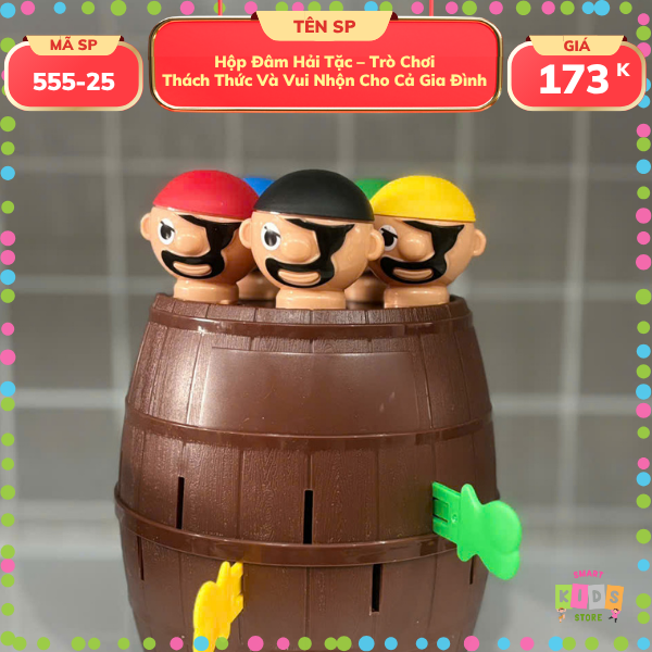 Hộp Đâm Hải Tặc – Trò Chơi Thách Thức Và Vui Nhộn Cho Cả Gia Đình