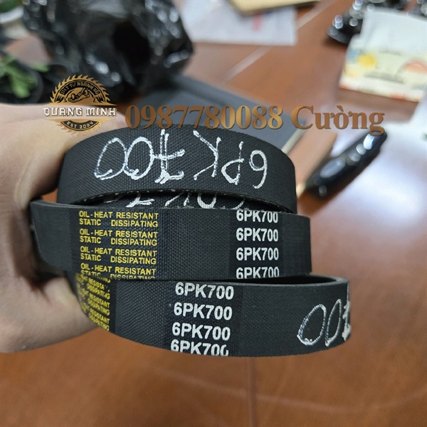 Dây Curoa 6PK700