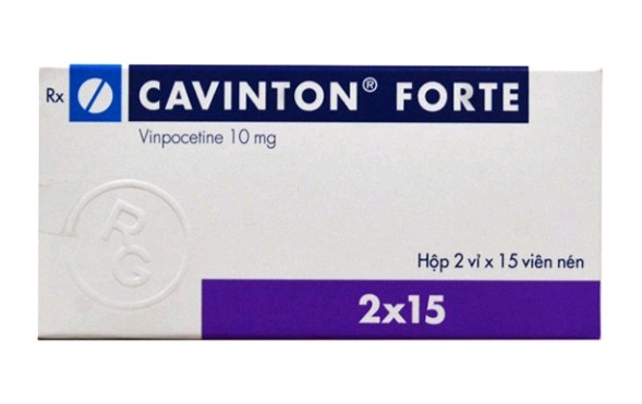 Thuốc Cavinton Forte 10mg Hungary rối loạn tuần hoàn máu não (Kiện*300H*2vỉ*15viên)