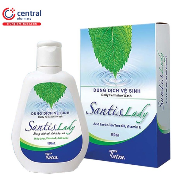 Dung dịch vệ sinh Santis Lady 100ml - Thiên Ân