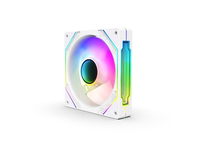 FAN LED VÔ CỰC M2 RGB (WHITE) LUÔN PHÍ DV