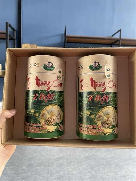Hộp trà mãng cầu 2 đậu
