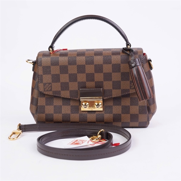 Túi LV Croisette ô vuông nâu (TR4196) sz22 (LN) KG+