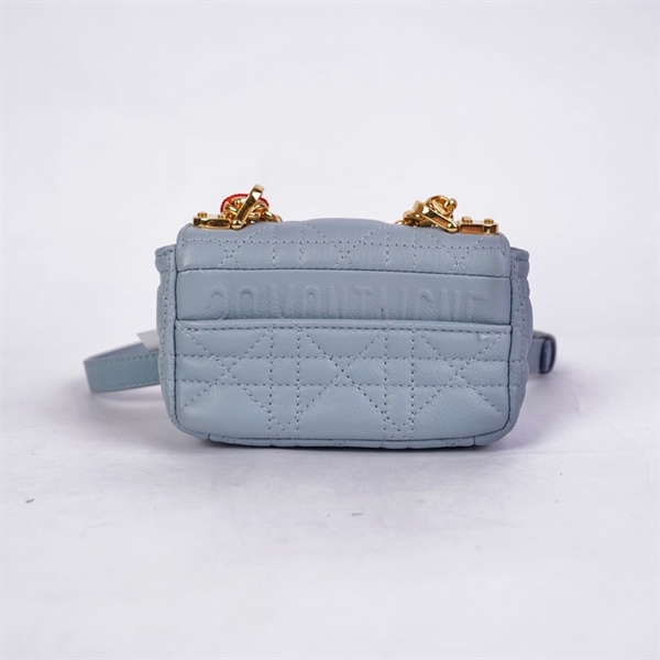 Túi Dior đeo chéo xanh mint sz12 (LN) KG+