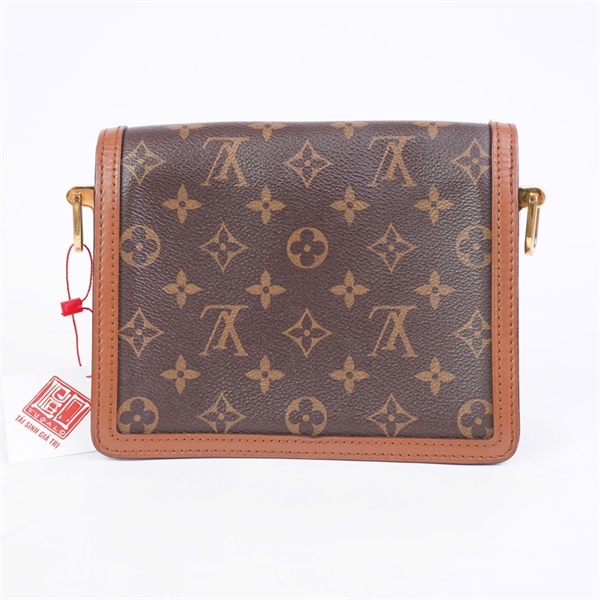 Túi LV Dauphine hoa nâu (AA2270) (LN) KG+